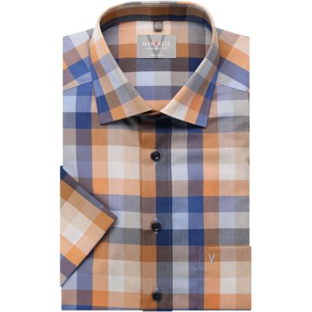 Marvelis Overhemd Korte mouw beige