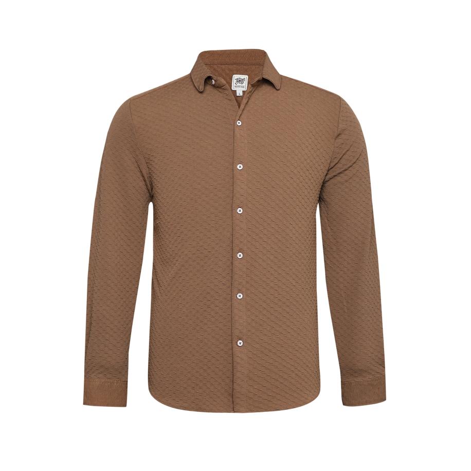 Campus Sutra Campus Sutra Overhemd Yannic bruin -