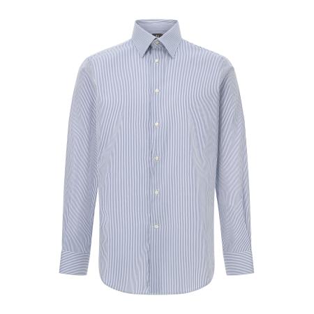 Boggi Milano Boggi Milano Overhemd navy / wit