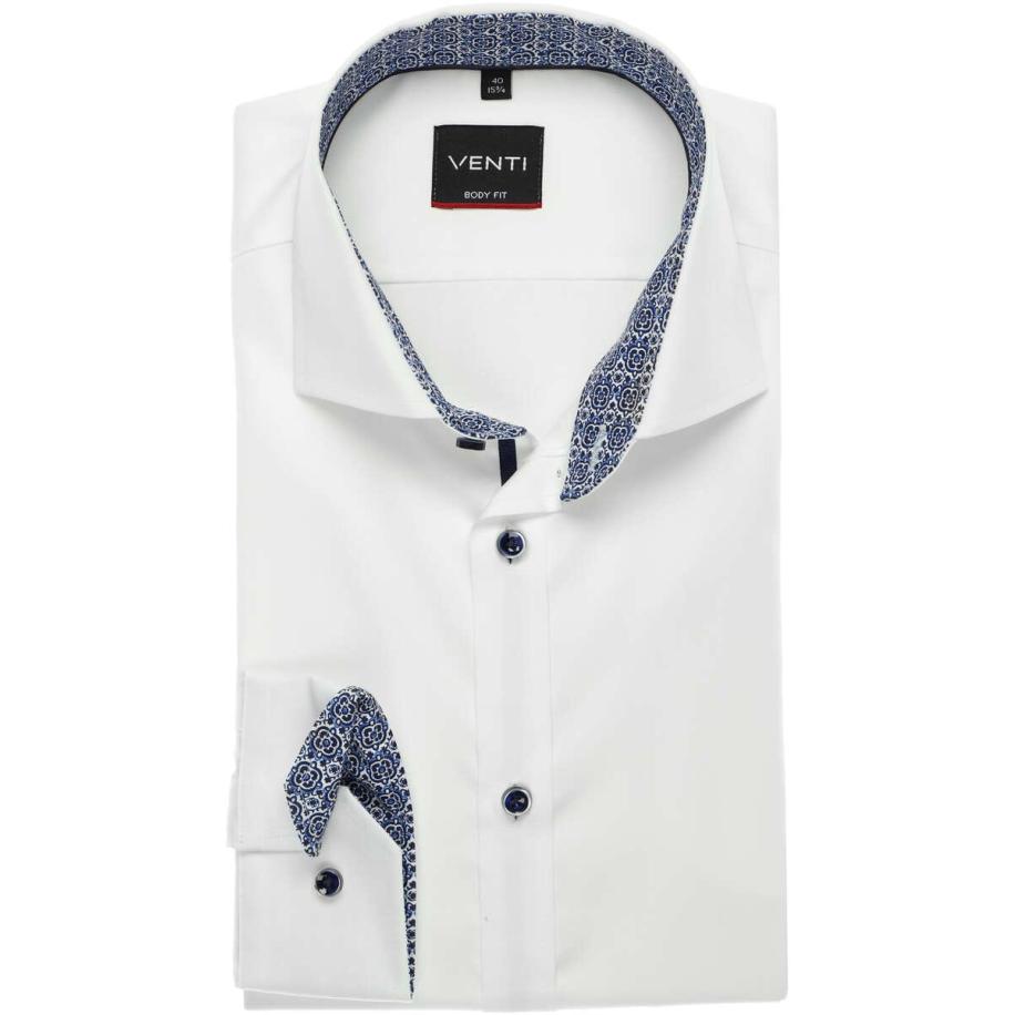 Venti Overhemd wit, Faux-uni Wit