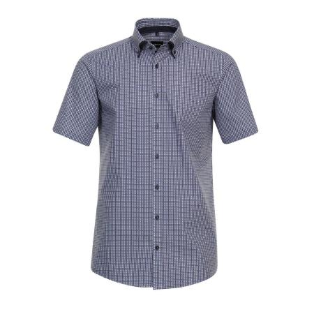 Venti Overhemd Korte mouw blauw
