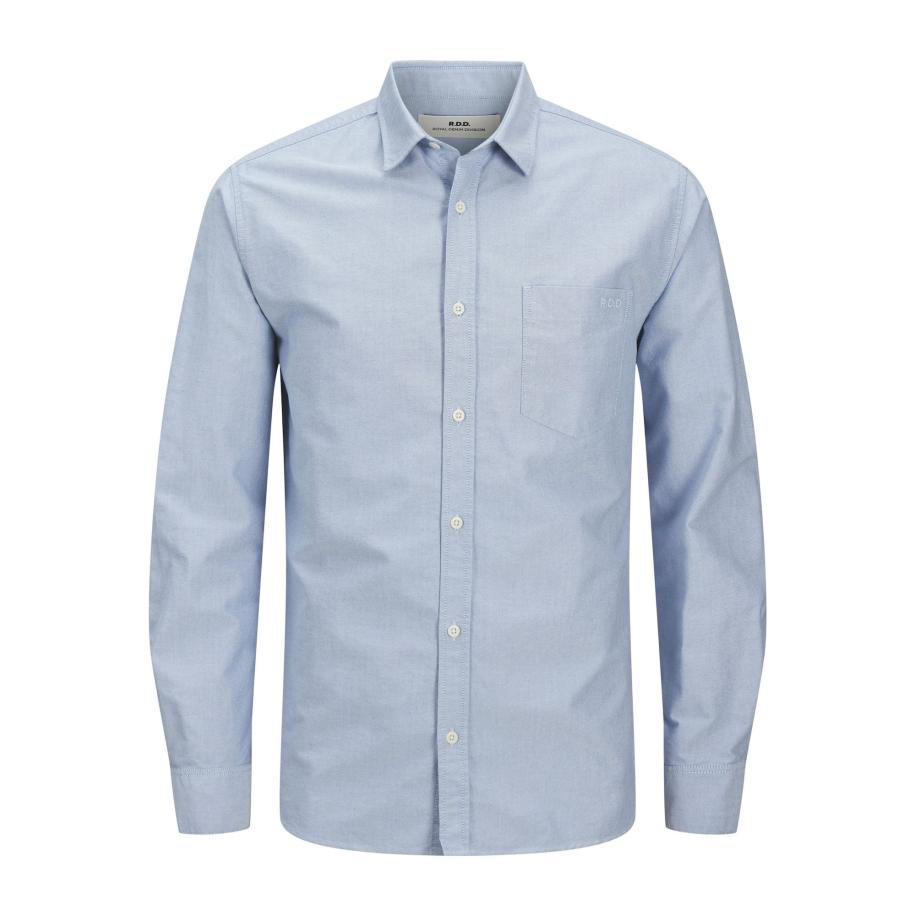 ROYAL DENIM DIVISION R.D.D. ROYAL DENIM DIVISION Overhemd RDDLesner lichtblauw -