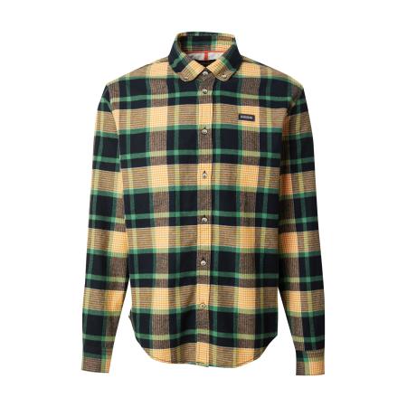 Napapijri NAPAPIJRI Overhemd G-TREKKING bruin / curry / limoen / zwart