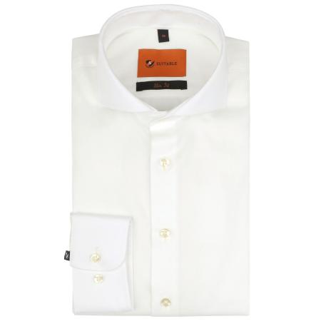 Suitable Overhemd Strijkvrij Ecru