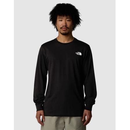 The North Face - Easy - T-shirt met lange mouwen in zwart
