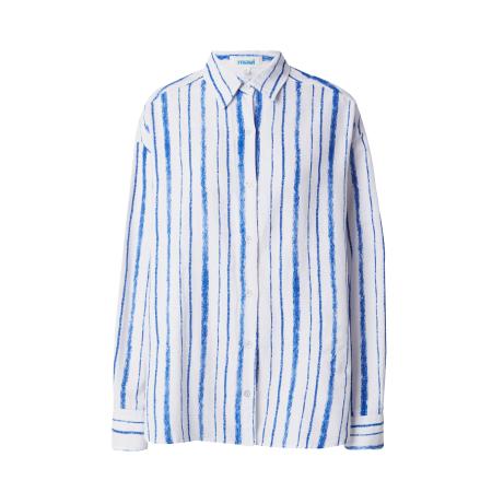 Mavi Mavi Blouse blauw / wit