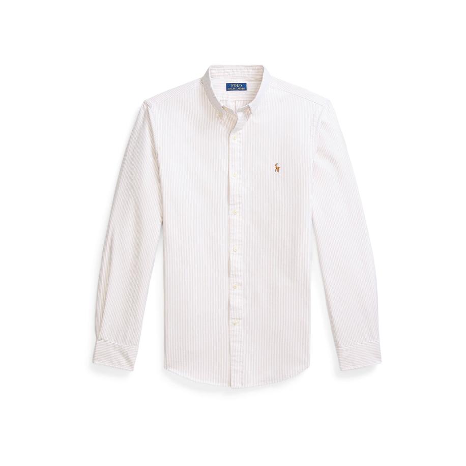 Polo Ralph Lauren Overhemd beige / grijs Bruin