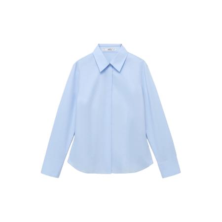 Mango MANGO Blouse SOFIA lichtblauw