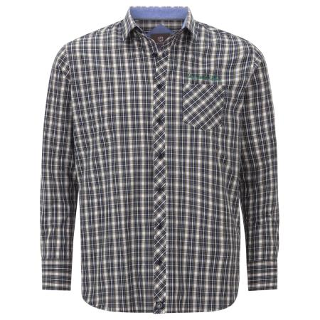 jan vanderstorm Jan Vanderstorm Overhemd Bjornman groen / zwart / wit