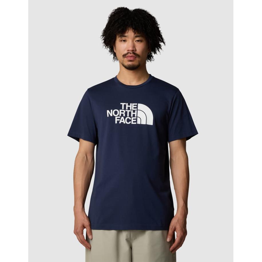 The North Face - Easy - T-shirt in marineblauw Blauw