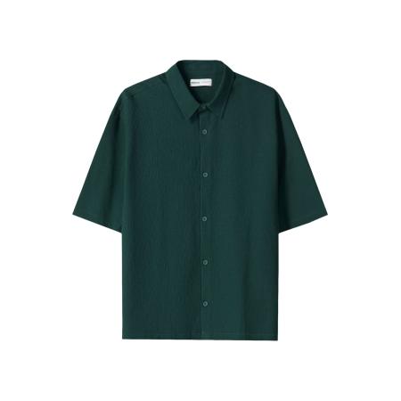 Bershka Bershka Overhemd donkergroen