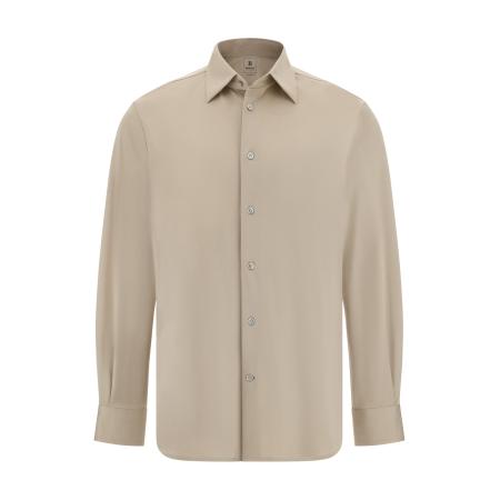Boggi Milano Boggi Milano Overhemd sand