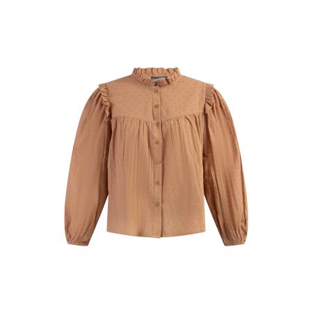 DreiMaster DreiMaster Vintage Blouse Abrel bruin