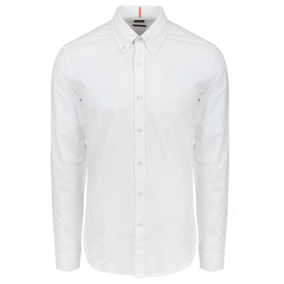BOSS Rickert Overhemd Wit Wit