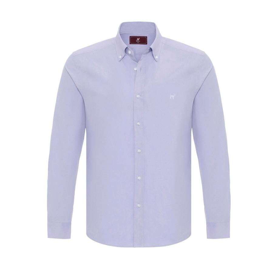 Williot Williot Overhemd blauw / wit -