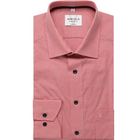 Marvelis Overhemd rood, Vichy ruit
