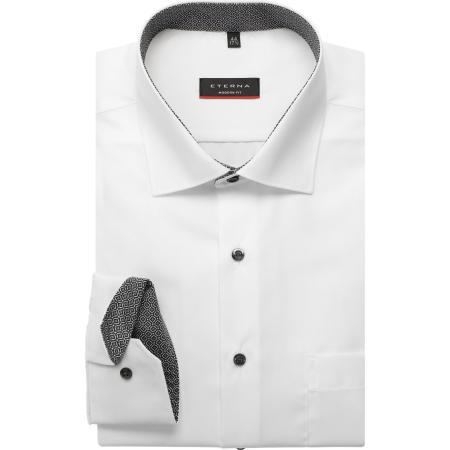 ETERNA Overhemd ML6 (vanaf 68 CM) wit