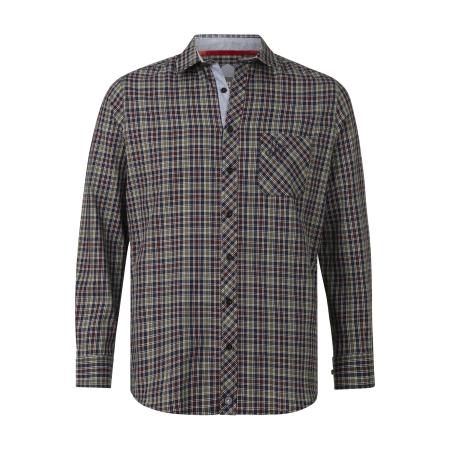 Jan Vanderstorm Overhemd olijf, Ruit