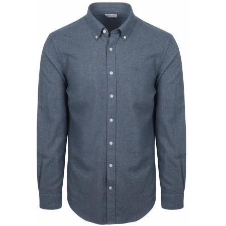 McGregor Overhemd Flanel Melange Blauw