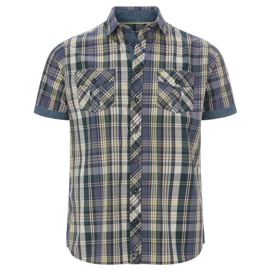 jan vanderstorm Jan Vanderstorm Overhemd Runkar groen -