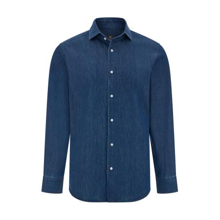 Boggi Milano Boggi Milano Overhemd donkerblauw