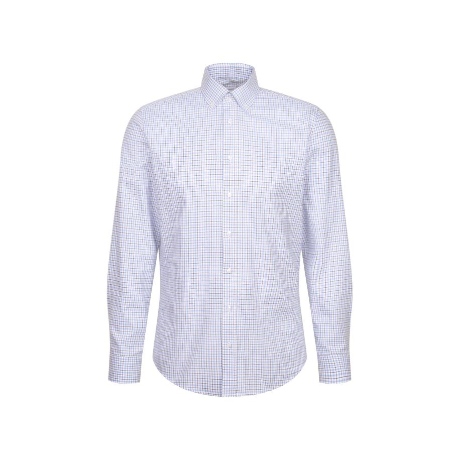 SEIDENSTICKER Zakelijk overhemd Schwarze Rose enziaan / zwart / wit Multicolor