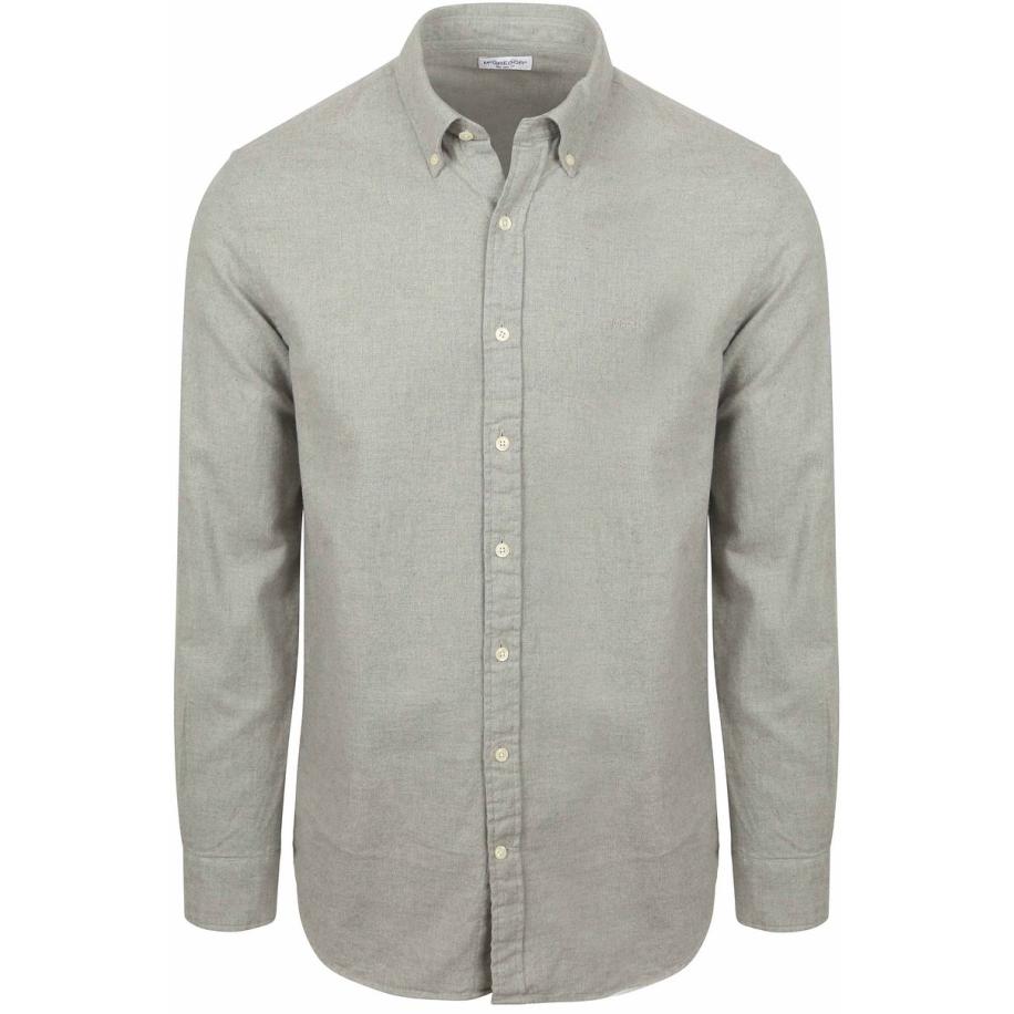 McGregor Overhemd Flanel Melange Grijs Grijs