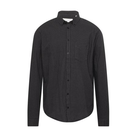 Casual Friday Casual Friday Overhemd Anton zwart / wit gemêleerd