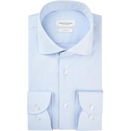 Profuomo Overhemd Cutaway Blue