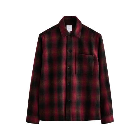 Next Next Overhemd cranberry / zwart