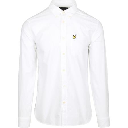 Lyle & Scott Shirt Plain Oxford White