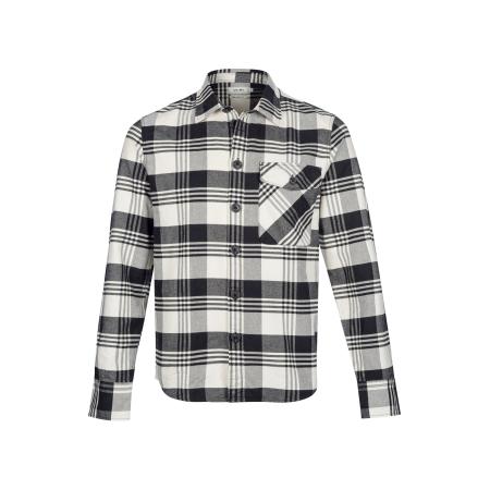 Shiwi Shiwi Overhemd Brad zwart / wit