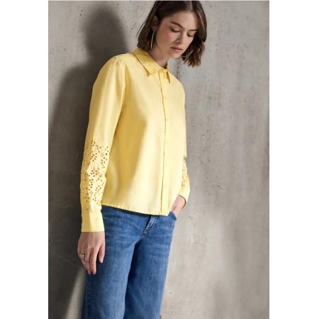 Street One Blouse met geborduurde mouwen