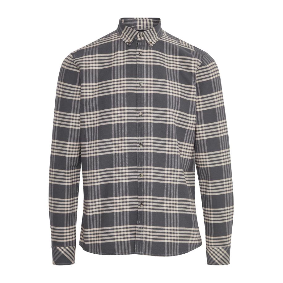 11 Project 11 Project Overhemd beige / grijs -