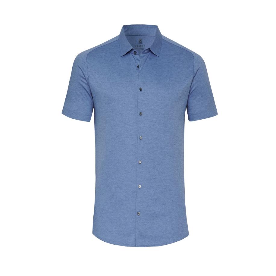 Desoto DESOTO Zakelijk overhemd blauw -