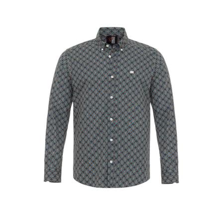 By Diess Collection By Diess Collection Overhemd marine / donkerbruin / petrol / offwhite