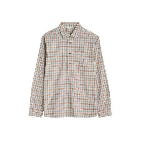 Seasalt Cornwall Seasalt Cornwall Overhemd Take Root ecru / azuur / lichtgeel / zalm roze