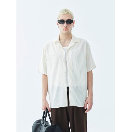 VAMOS CLO Overhemd ecru