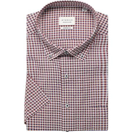 ETERNA Overhemd Korte mouw roze