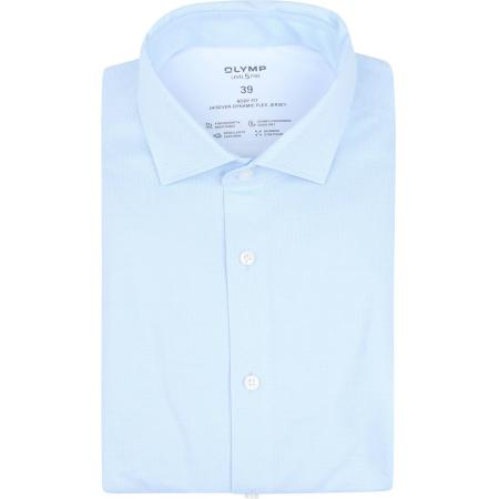 OLYMP Overhemd Level 5 24/Seven Lichtblauw