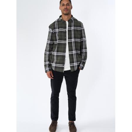 Legends Overhemd Humphrey Flannel check shirt - Duffel Bag bordeaux