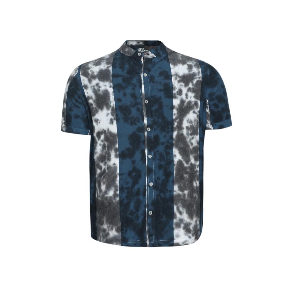 Campus Sutra Campus Sutra Overhemd Sergio blauw / grijs / zwart / wit -