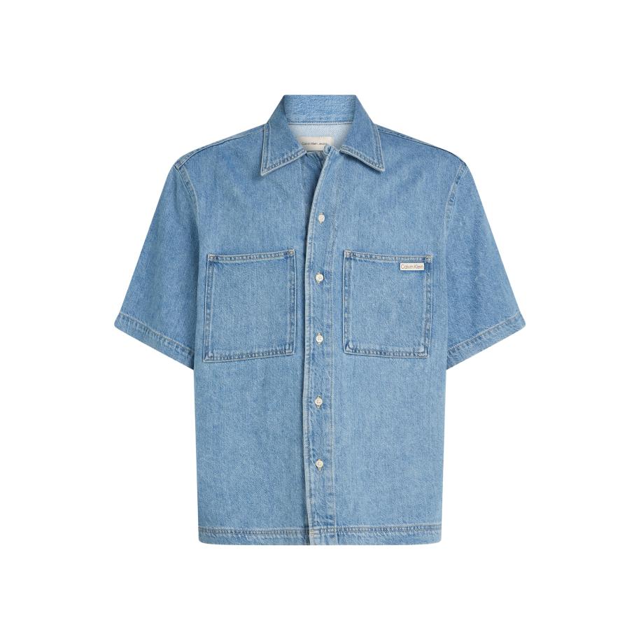 Calvin Klein Calvin Klein Jeans Overhemd blauw denim -