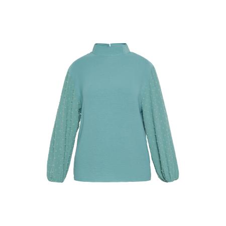 Gaya Gaya Blouse Fashion Look smaragd