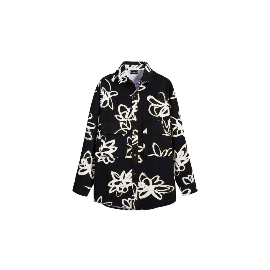 Desigual Desigual Overhemd zwart / wit -