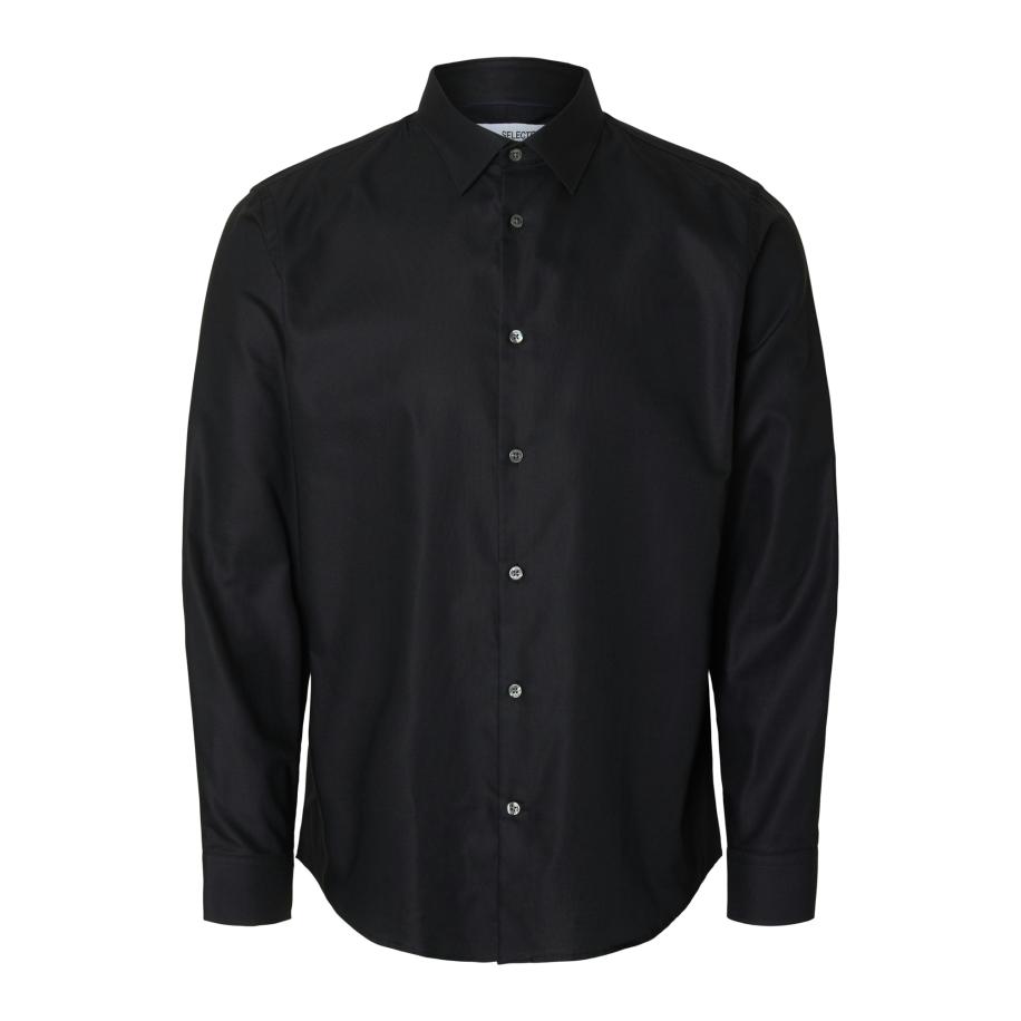 Selected SELECTED Overhemd SLHCLARK zwart -