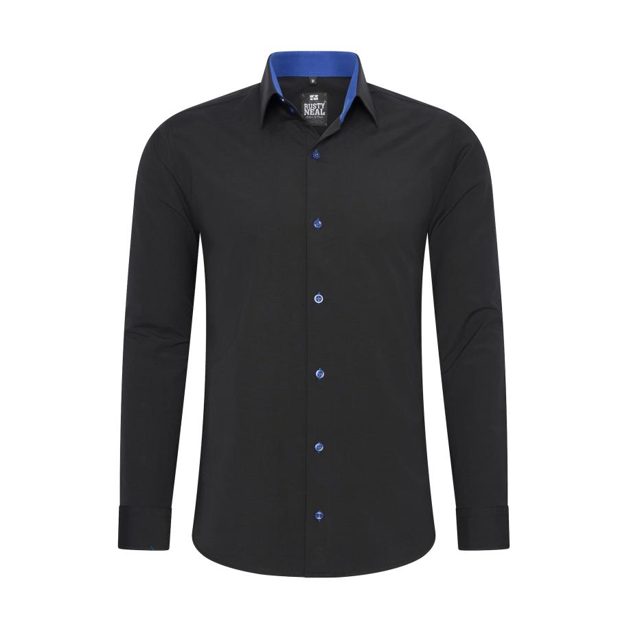 Rusty Neal Rusty Neal Overhemd zwart -