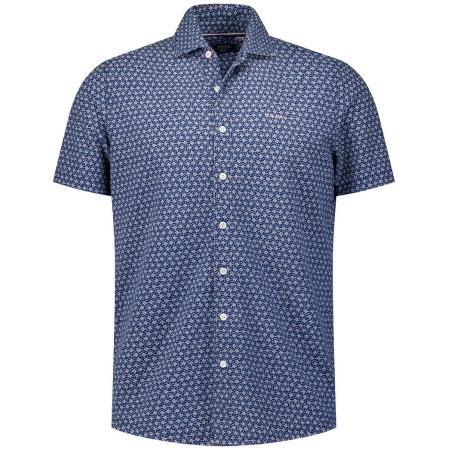 NZA Overhemd Short Sleeve Jake Blauw