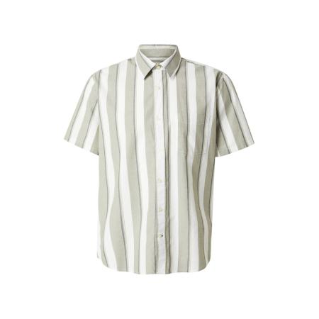 GAP GAP Overhemd grijs gemêleerd / kaki / olijfgroen / wit