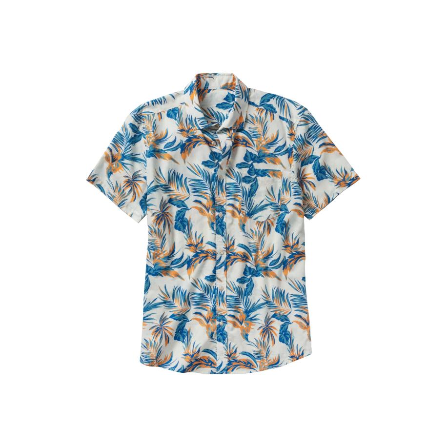 JOHN DEVIN JOHN DEVIN Overhemd crème / blauw / oranje -